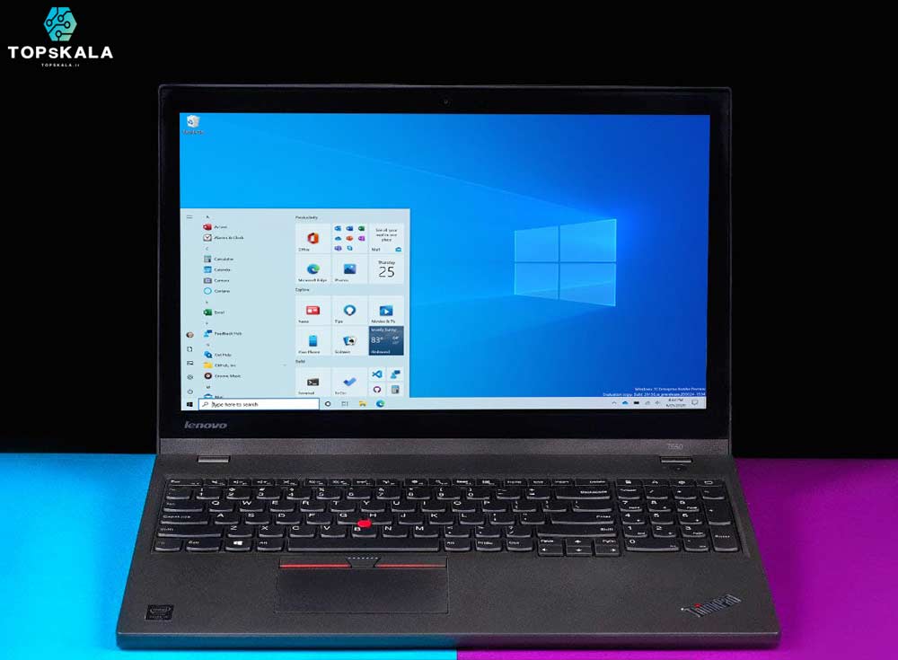لپ تاپ استوک لنوو مدل LENOVO ThinkPad T550 Touch - پردازنده Intel Core i5 5200U با گرافیک intel HD 5500
