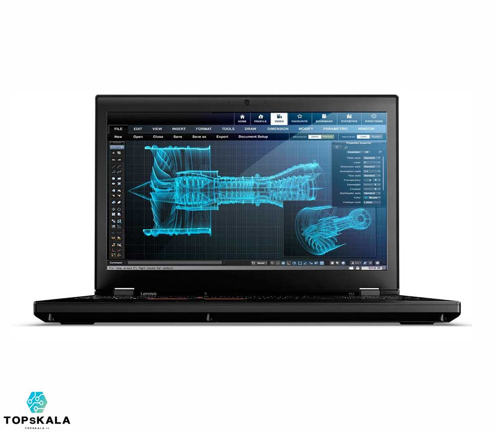 لپ تاپ استوک لنوو مدل LENOVO P51 WorkStation