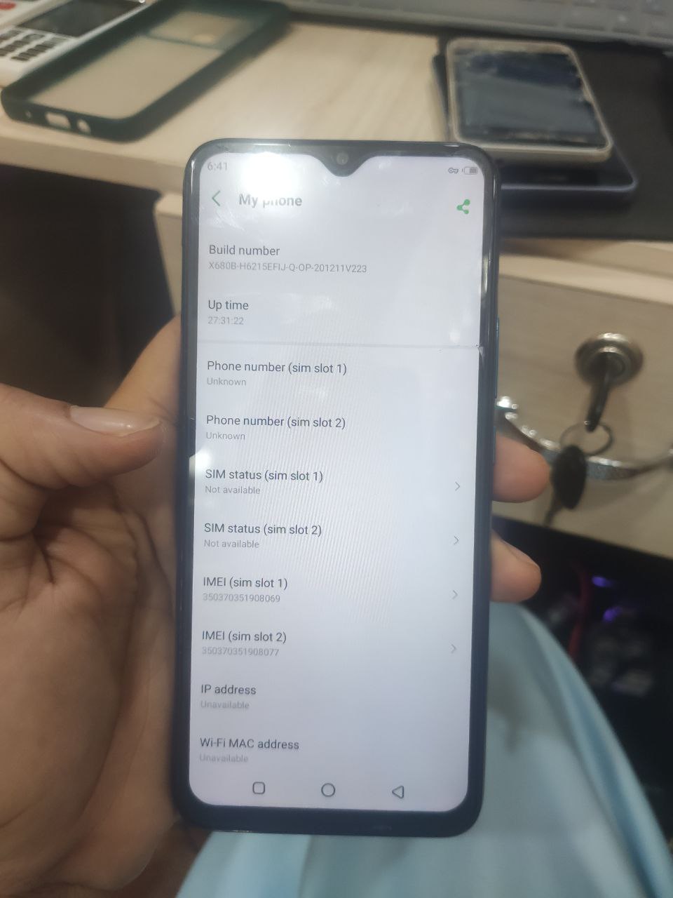 repair imei infinix hot 9 play