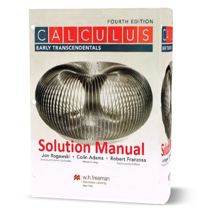 Calculus Early Transcendentals 4th edition solution manual