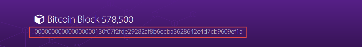 هش بلاک 578500