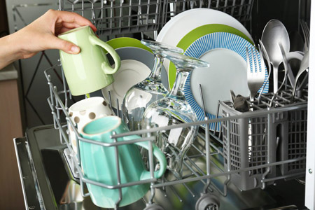 مات شدن و سفیدک زدن ظروف در ماشین ظرفشویی blurring dishes