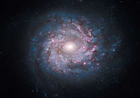 عکس مطلب تصویرِ کهکشان مارپیچی در صورت فلکی دب اکبر