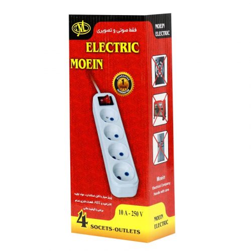 Moein Electric 4 Channel Power Strip